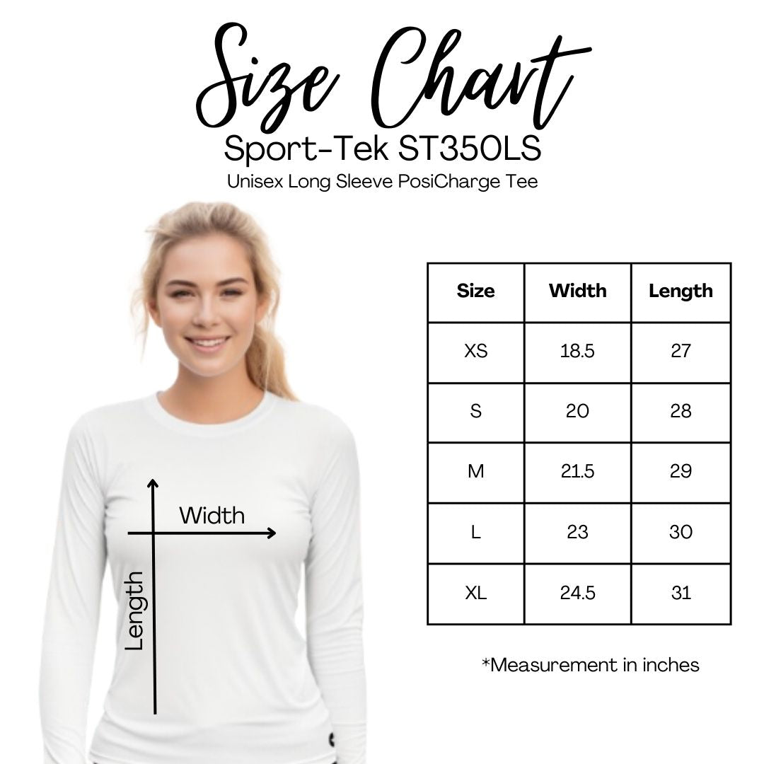 Unisex Dink it Long Sleeve Sports Tee