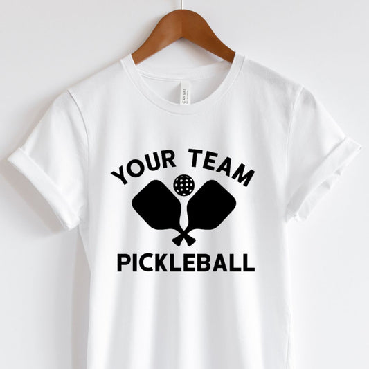 Custom Pickleball Team Tee Unisex