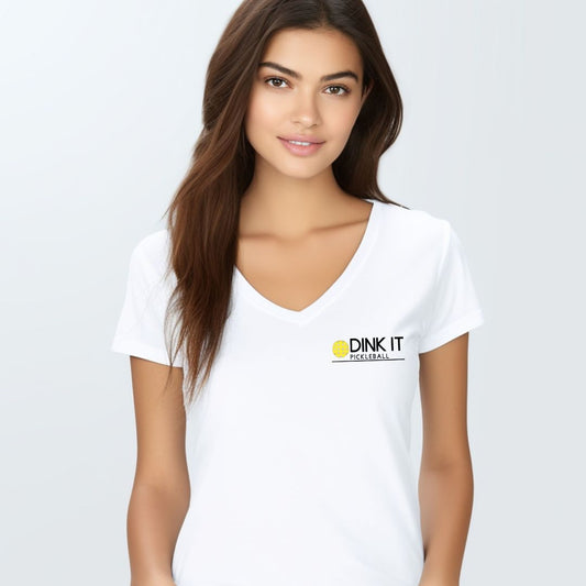 Dink it V-Neck Short Sleeve Sports Tee