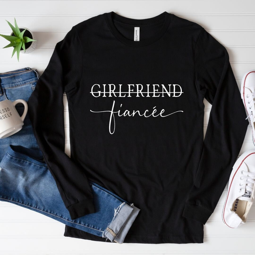 Friend, Fiancé, Married Shirt, Engagement Gift, Wedding Gift, Engagement/ Wedding T-Shirt, Couples Matching Shirts