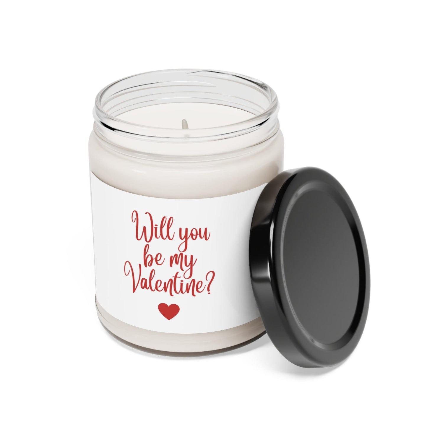 Will you be my Valentine Scented Soy Candle, 9oz, Girlfriend gift, Boyfriend gift, love, Valentine's Day, Valentine gift